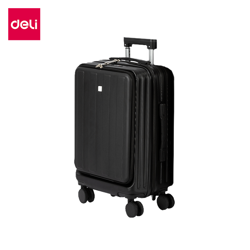 กระเป๋าเดินทางล้อลาก DELI EH1054-BK-24-01 24นิ้ว สีดำ